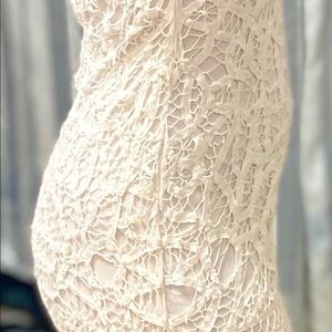 White lace dress // formal